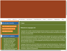 Tablet Screenshot of language-link.us